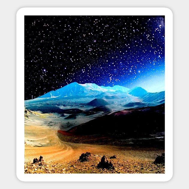 Haleakala Sunrise Sticker by Sky Studio Hawaii